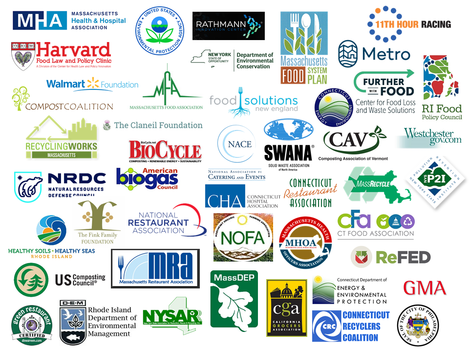 Logotipos de los socios de CET Wasted Food Solutions
